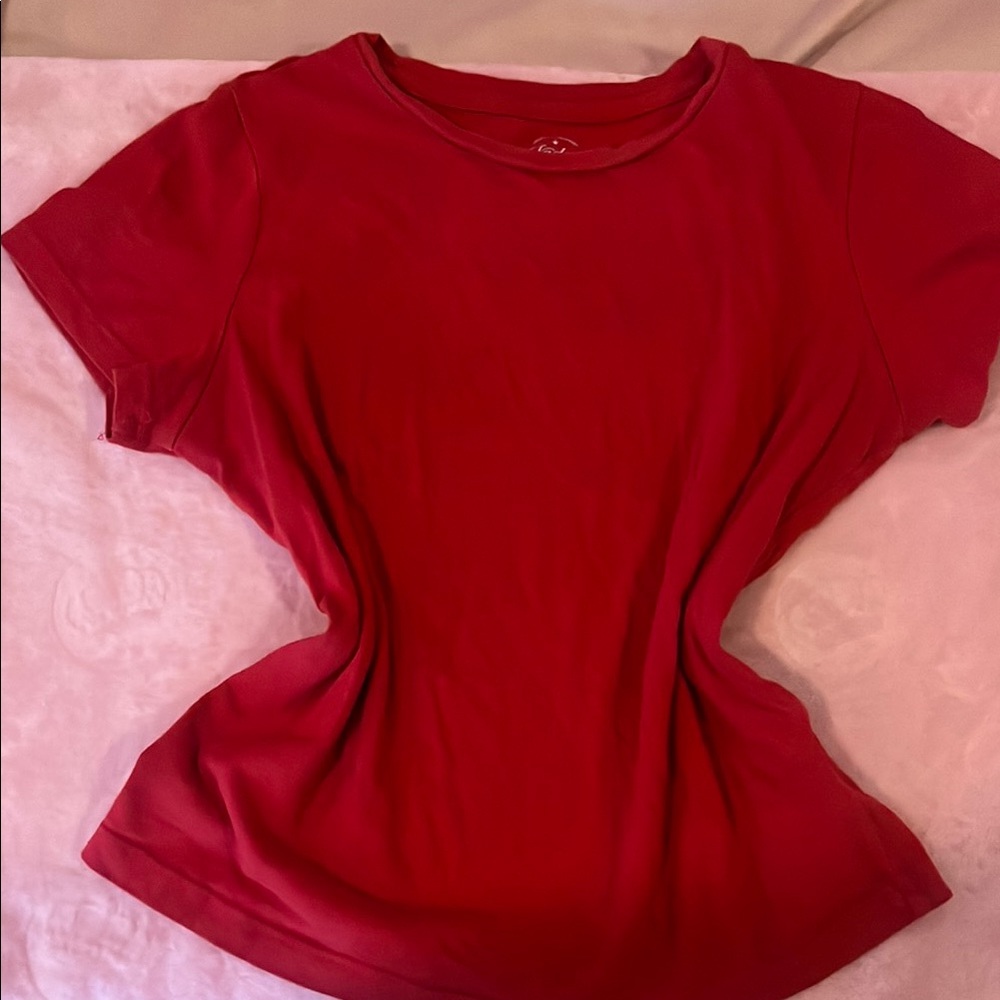 Faded Glory Women's Vibrant Red Tee